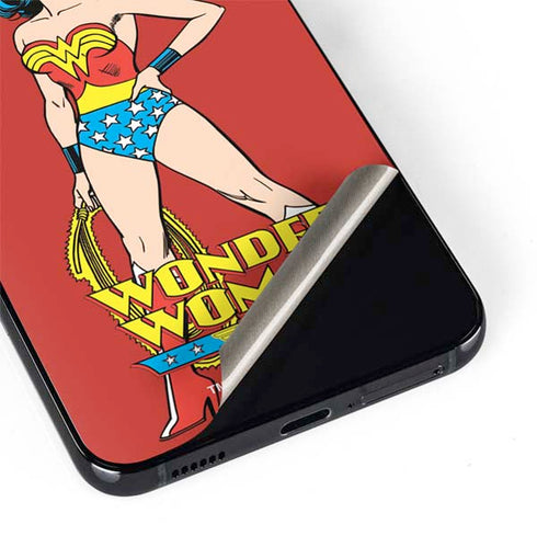 DC Comics Wonder Woman Classic Art Pose Galaxy S22 Plus Skin